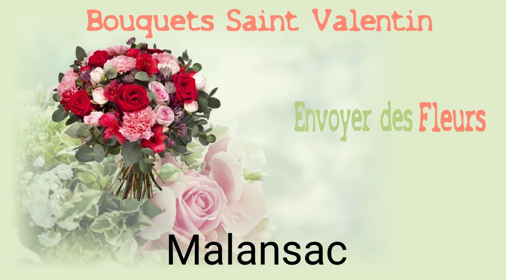 Roses de Saint-Valentin livrées à Malansac